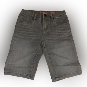 Children’s Place “Gray Jean Shorts”